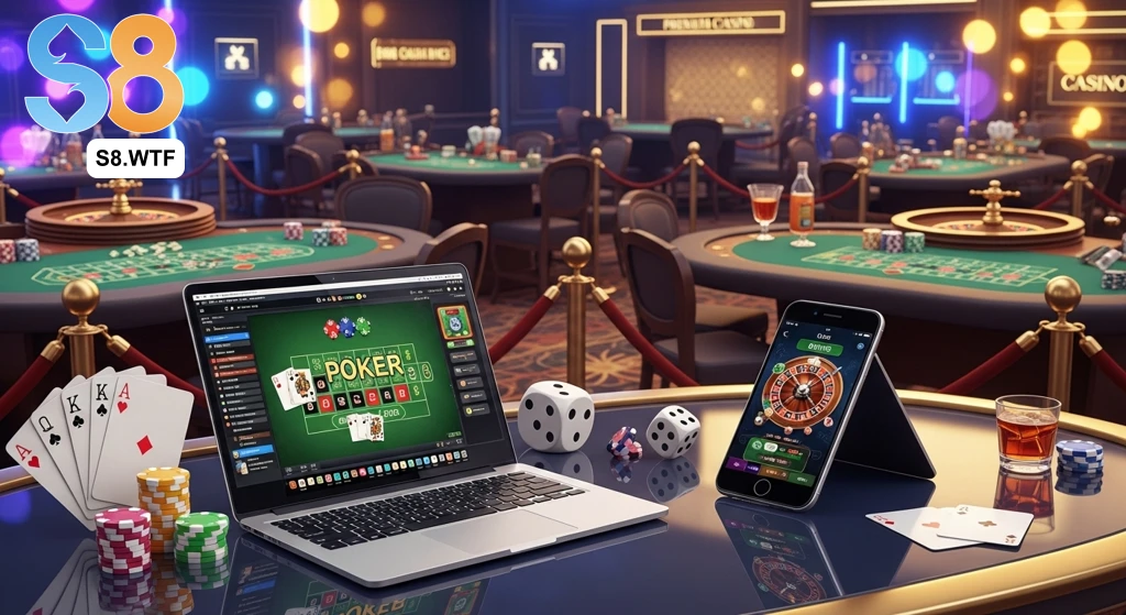 Tổng quan sảnh Casino S8 trực tuyến